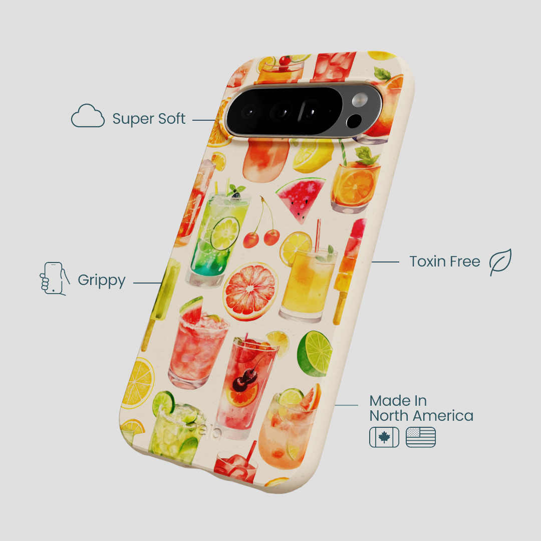Seashell Sunset Sips Google Pixel 10 Pro XL Case