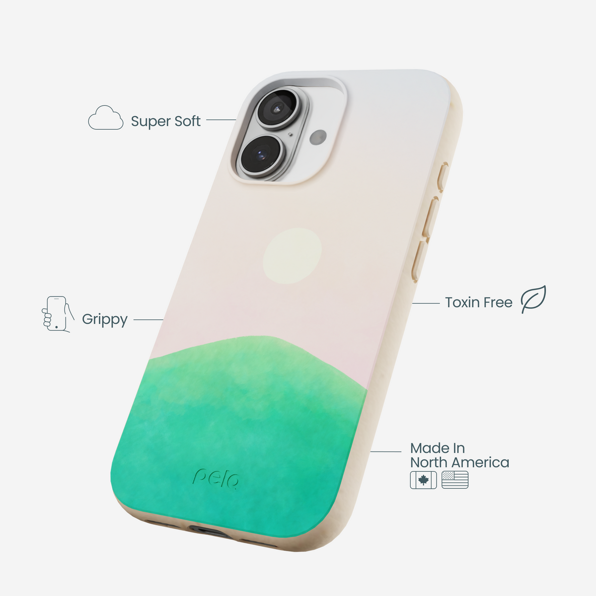 Seashell Sunset iPhone 17 Case