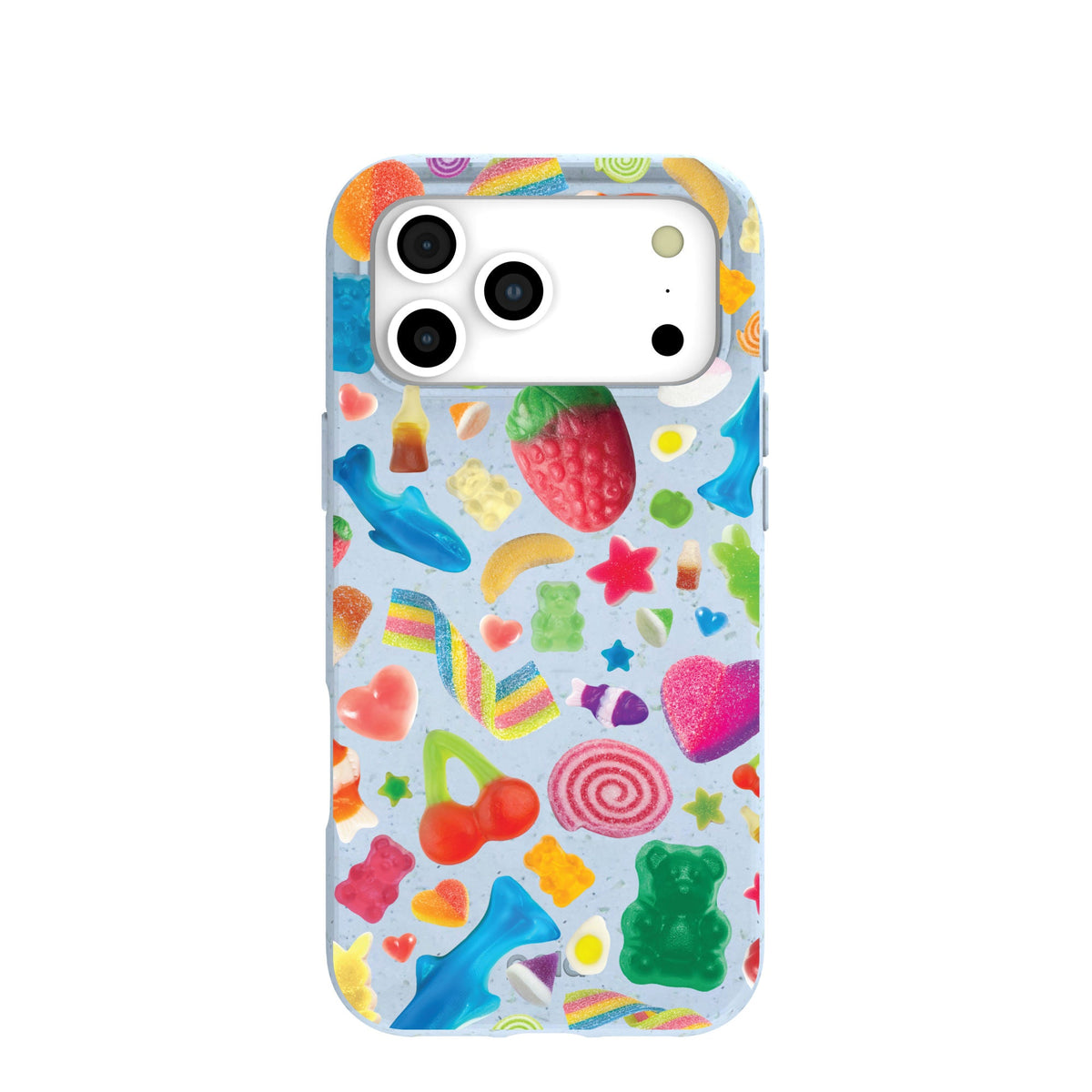Powder Blue Super Gummies iPhone 17 Pro Max Case