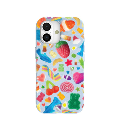 Powder Blue Super Gummies iPhone 17 Case