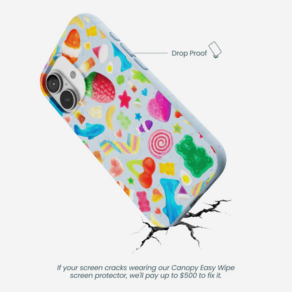 Powder Blue Super Gummies iPhone 17 Case