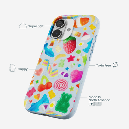 Powder Blue Super Gummies iPhone 17 Case