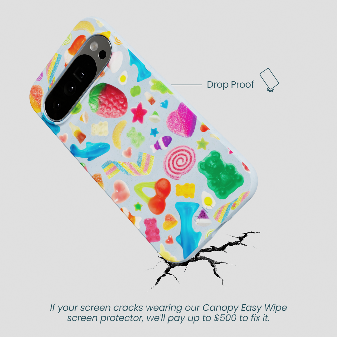 Powder Blue Super Gummies Google Pixel 10 Pro XL Case