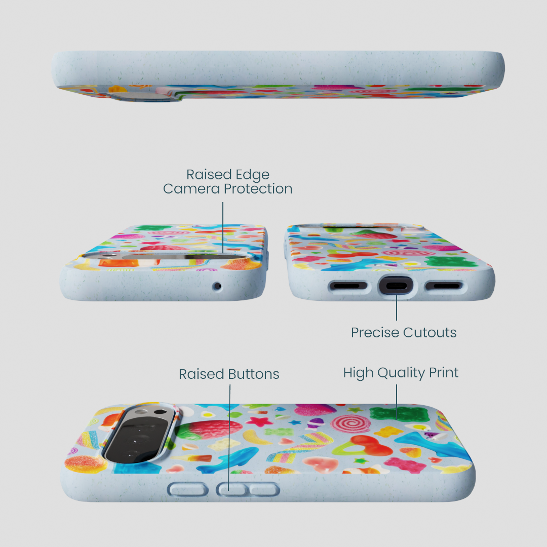 Powder Blue Super Gummies Google Pixel 10 Pro XL Case