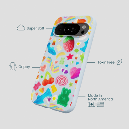 Powder Blue Super Gummies Google Pixel 10/10 Pro Case