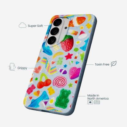 Powder Blue Super Gummies Samsung Galaxy S26 Case