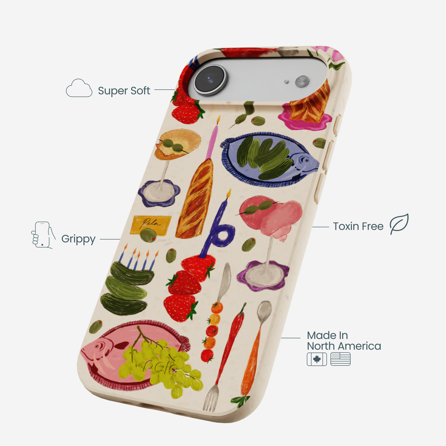 Seashell Surreal Soiree iPhone Air Case
