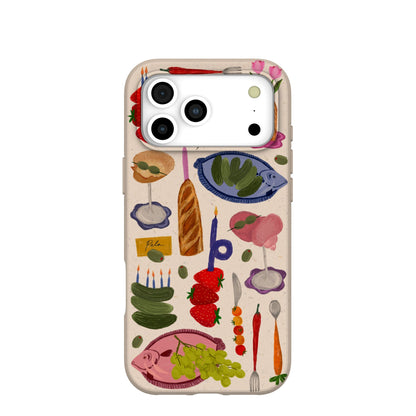 Seashell Surreal Soiree iPhone 17 Pro Max Case