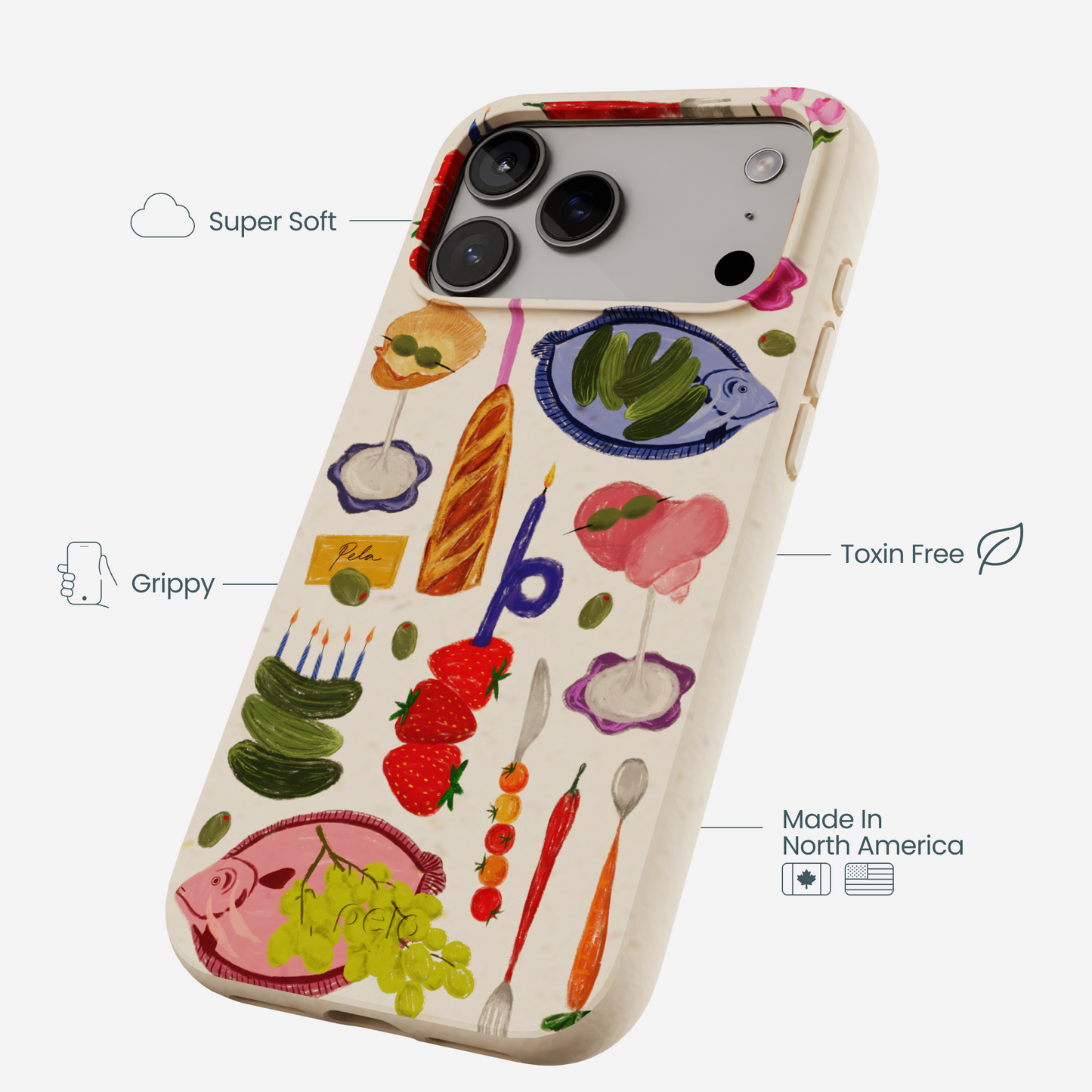 Seashell Surreal Soiree iPhone 17 Pro Max Case