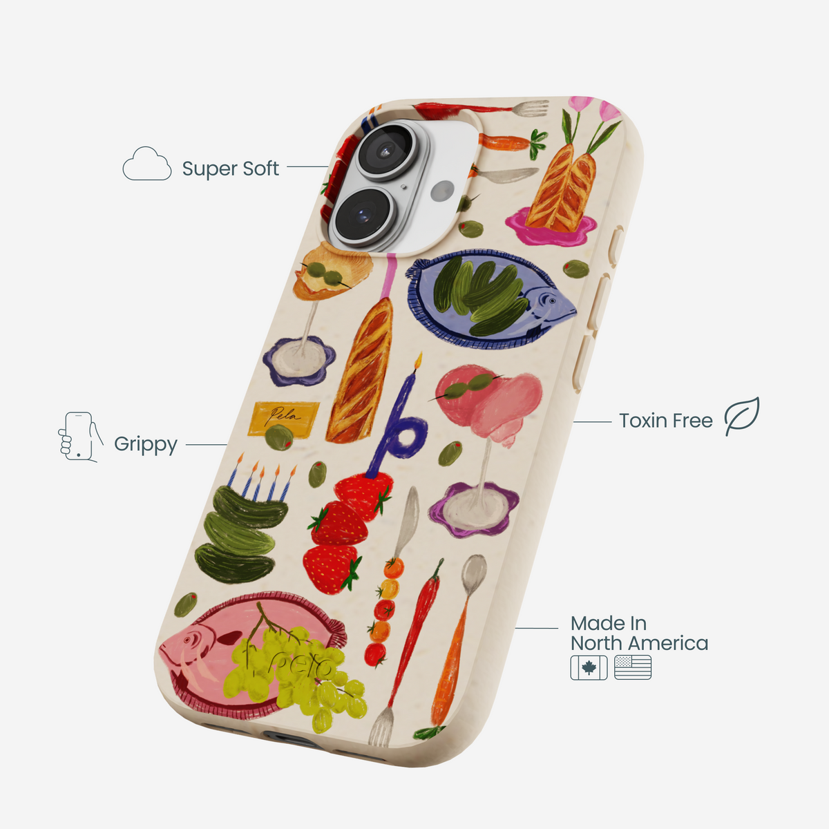 Seashell Surreal Soiree iPhone 17 Case