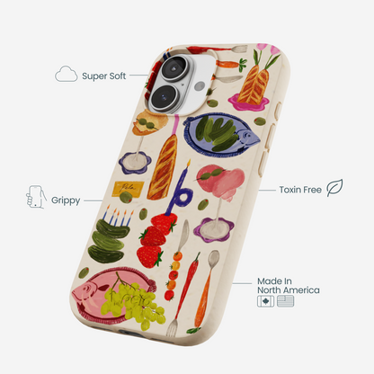 Seashell Surreal Soiree iPhone 17 Case
