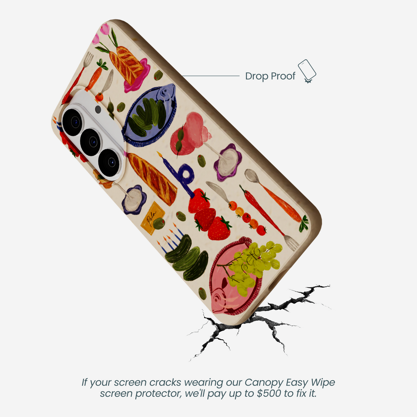Seashell Surreal Soiree Samsung Galaxy S26 Case