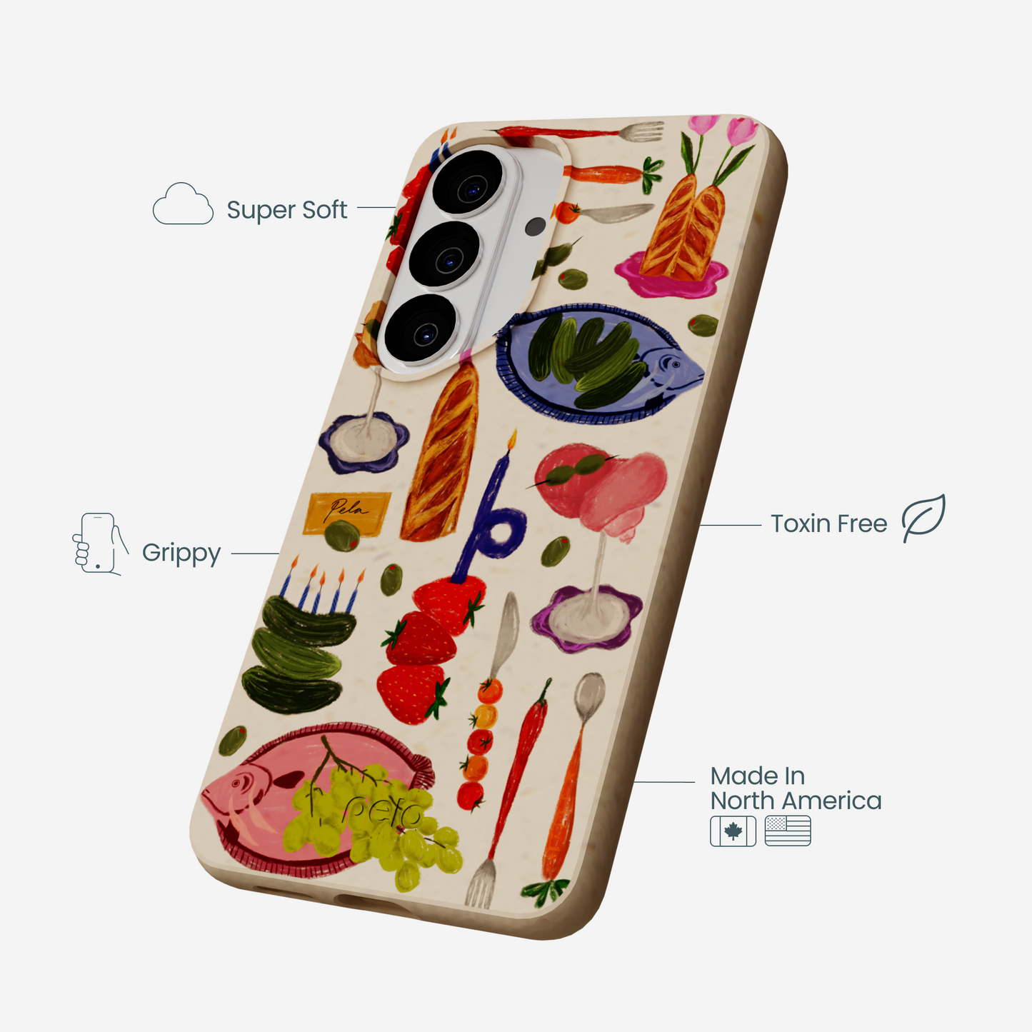 Seashell Surreal Soiree Samsung Galaxy S26 Case