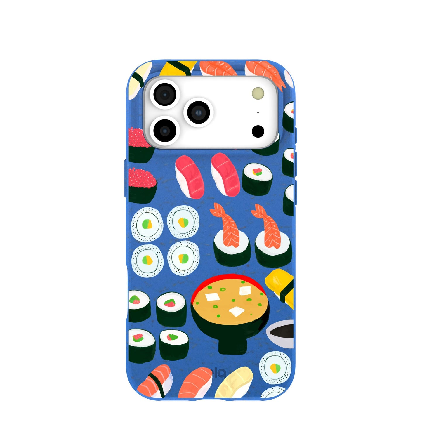 Electric Blue Sushi Night iPhone 17 Pro Max Case