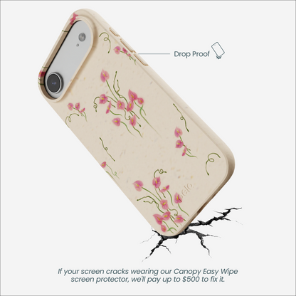 Seashell Sweet Anthuriums iPhone Air Case