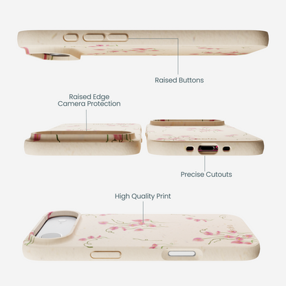 Seashell Sweet Anthuriums iPhone Air Case