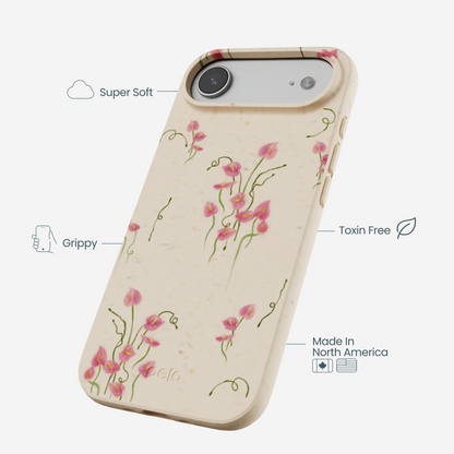 Seashell Sweet Anthuriums iPhone Air Case