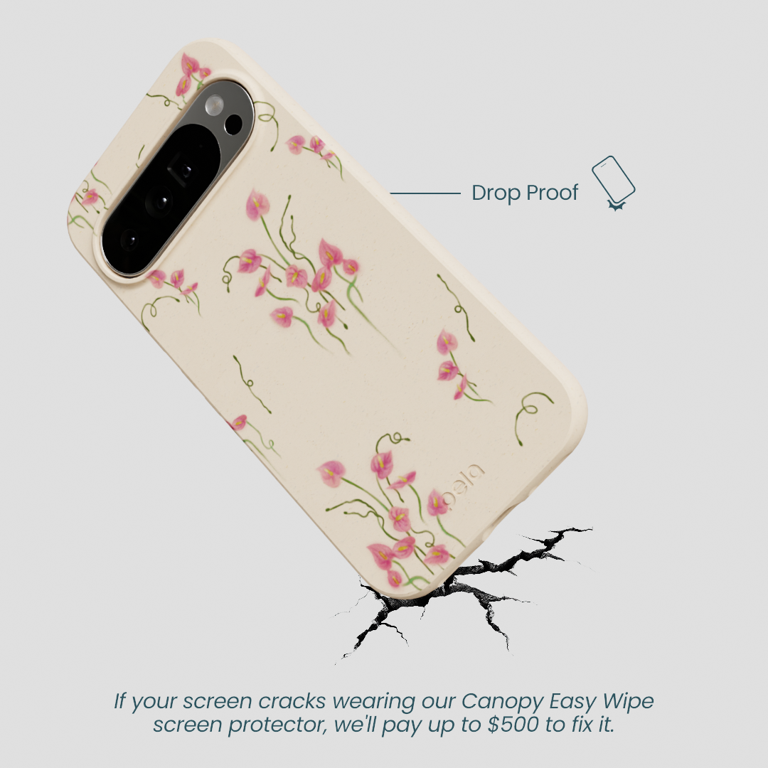 Seashell Sweet Anthuriums Google Pixel 10 Pro XL Case