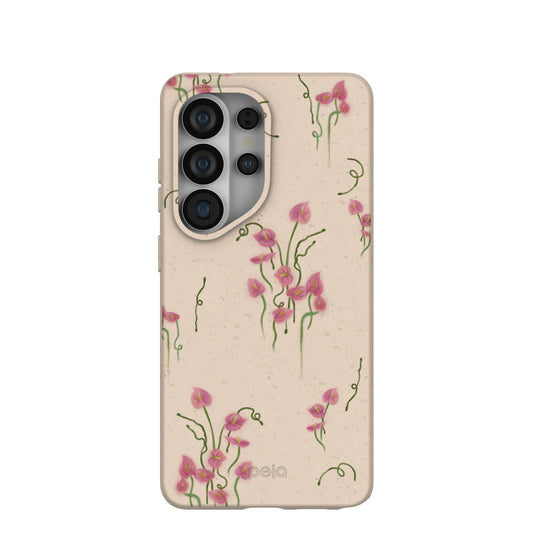 Seashell Sweet Anthuriums Samsung Galaxy S26 Ultra Case