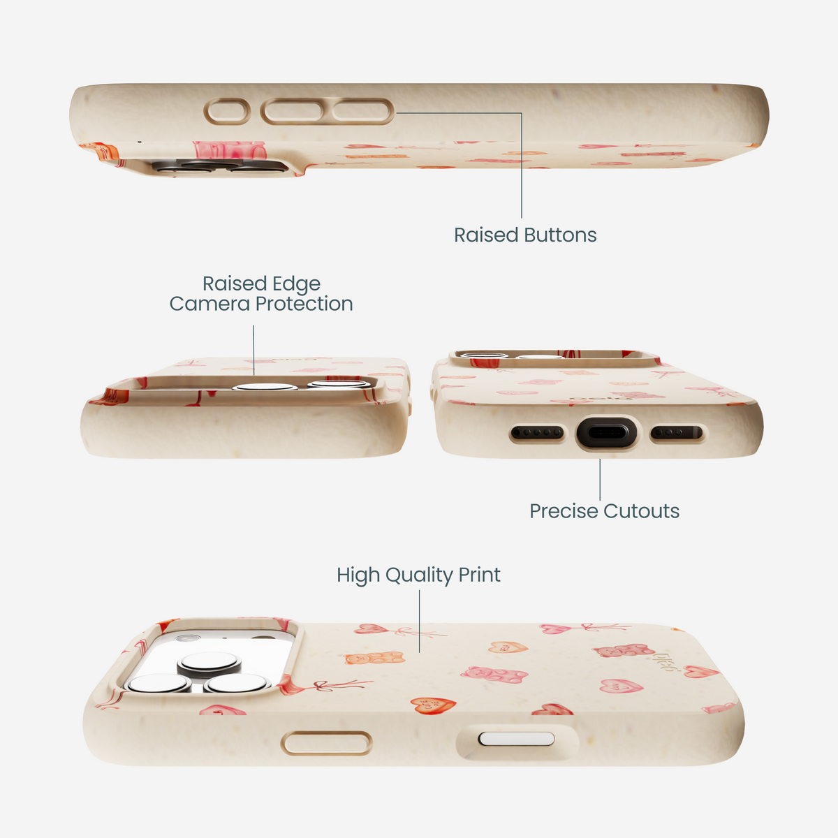 Seashell Sweet As You iPhone 17 Pro Case