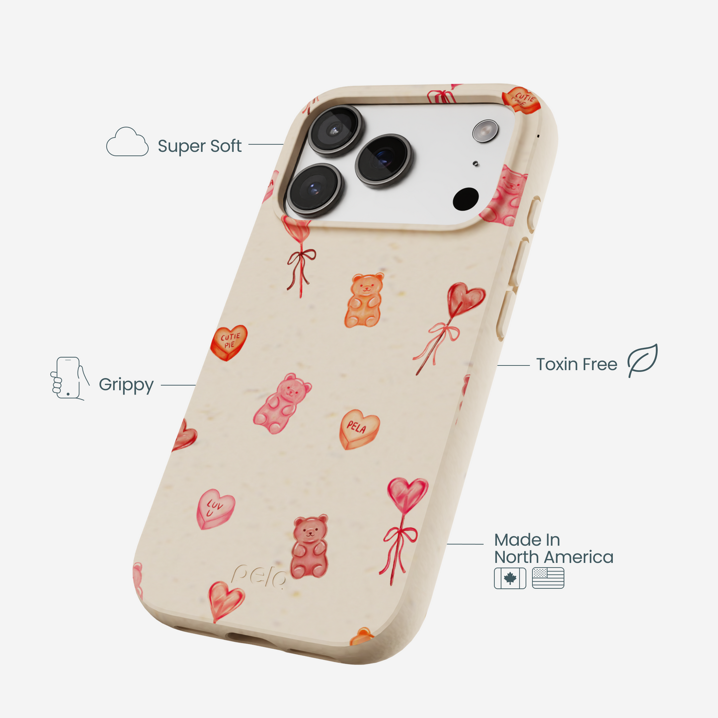 Seashell Sweet As You iPhone 17 Pro Case