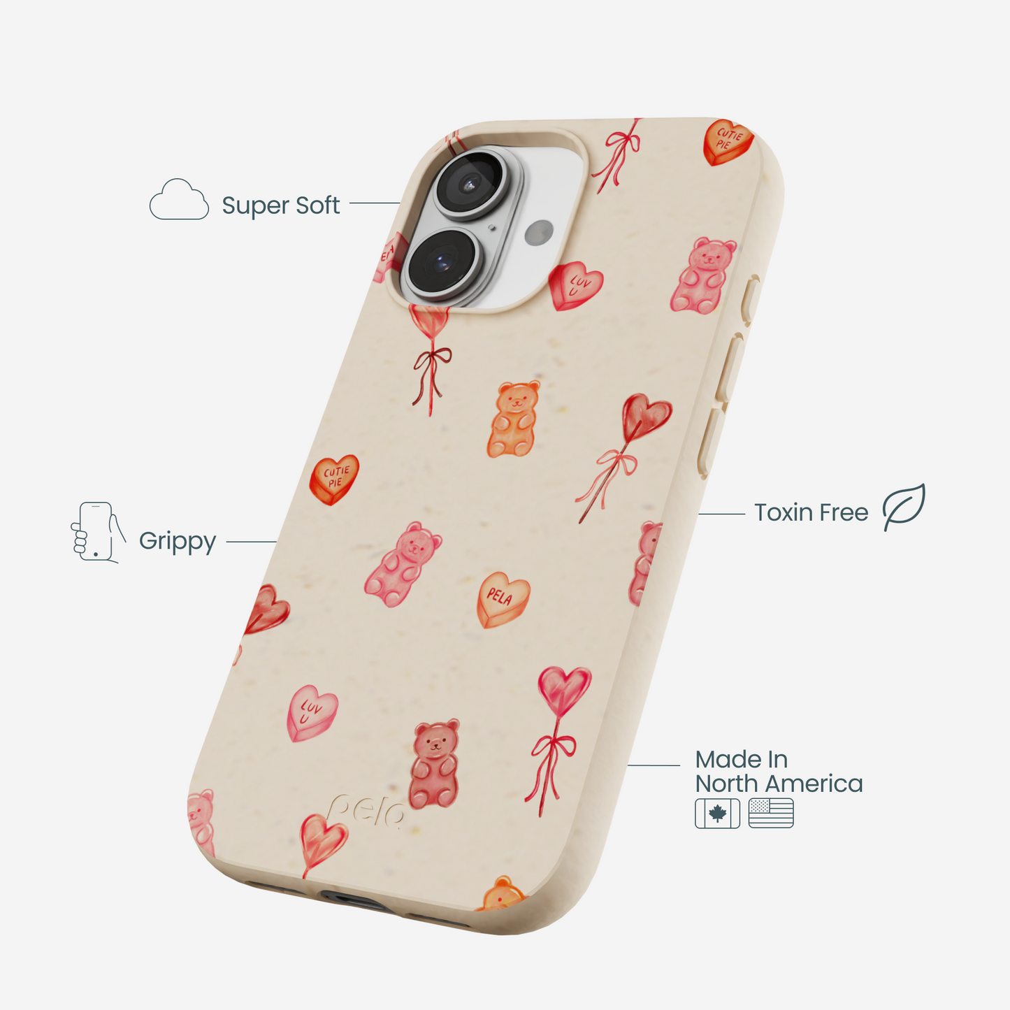 Seashell Sweet As You iPhone 17 Case