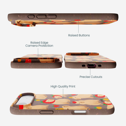Chocolate Brown Sweet Capybaras iPhone Air Case
