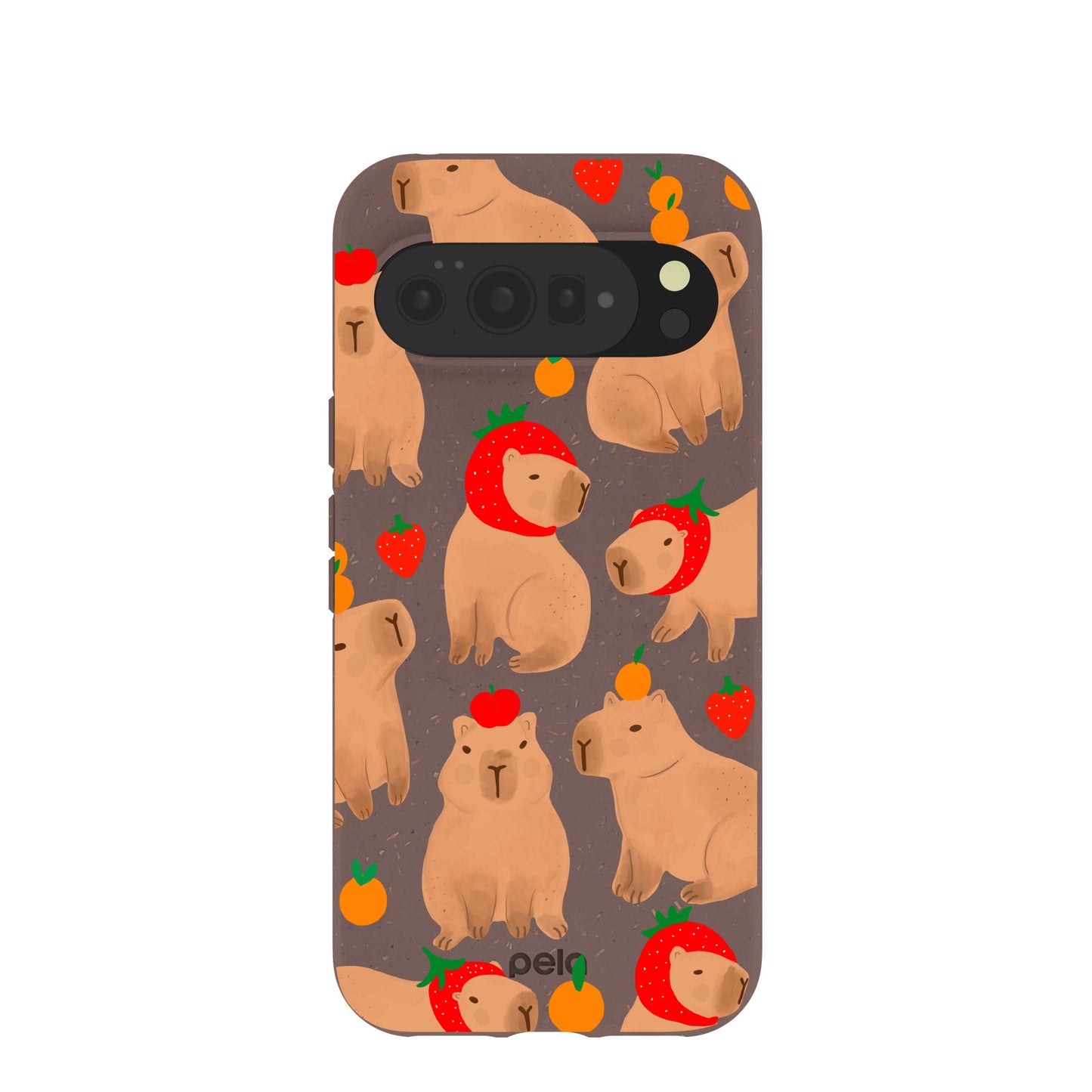 Chocolate Brown Sweet Capybaras Google Pixel 10 Pro XL Case