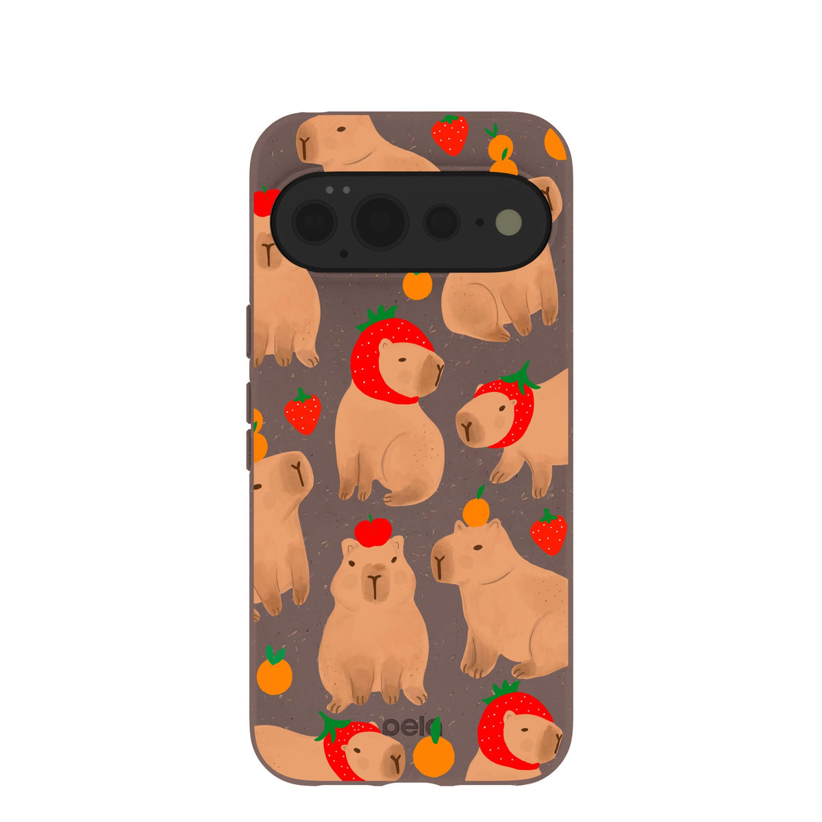 Chocolate Brown Sweet Capybaras Google Pixel 11 Pro XL Case