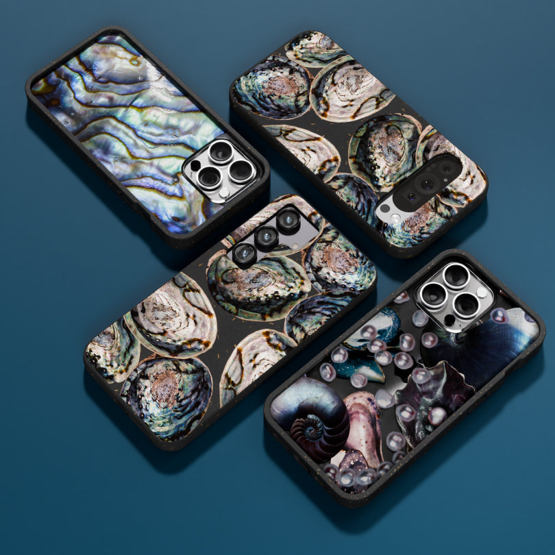 Black Abalone Shells iPhone Air Case