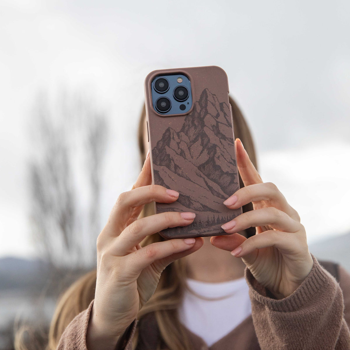 Chocolate Brown Silent Summit Google Pixel 10a Case