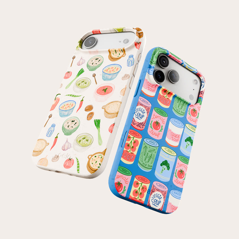 Electric Blue Soup Season Google Pixel 10/10 Pro Case