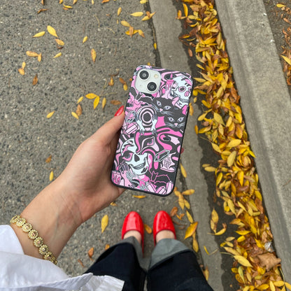 Black Spellbound Ghouls iPhone 17 Pro Max Case