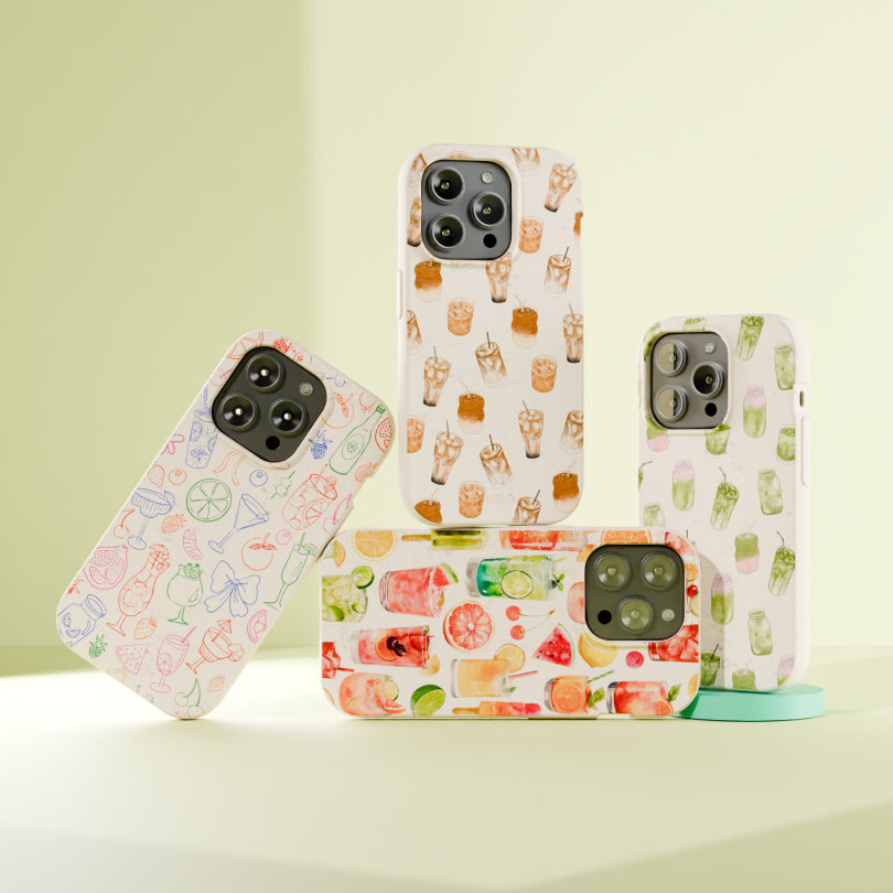 Seashell Sunset Sips Google Pixel 10a Case
