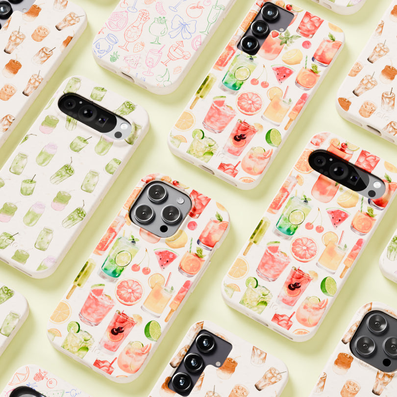 Seashell Sunset Sips Samsung Galaxy S26+(Plus) Case