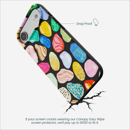 Black Terra Gems iPhone Air Case