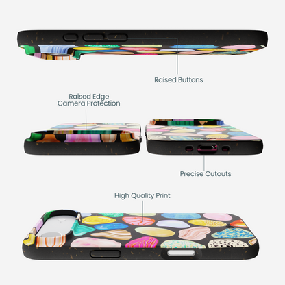 Black Terra Gems iPhone Air Case