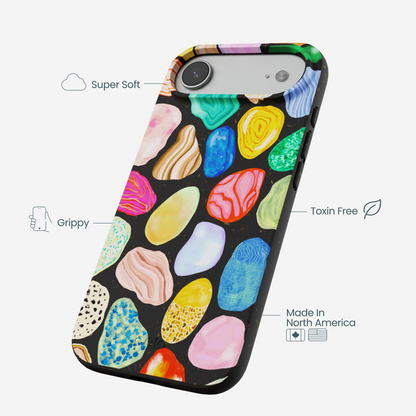 Black Terra Gems iPhone Air Case