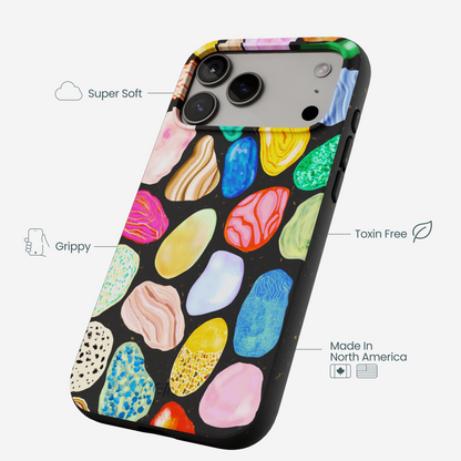 Black Terra Gems iPhone 17 Pro Max Case