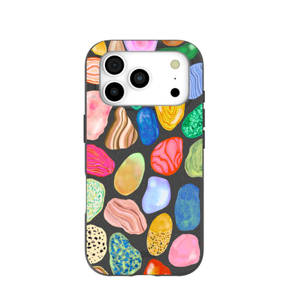 Black Terra Gems iPhone 17 Pro Case
