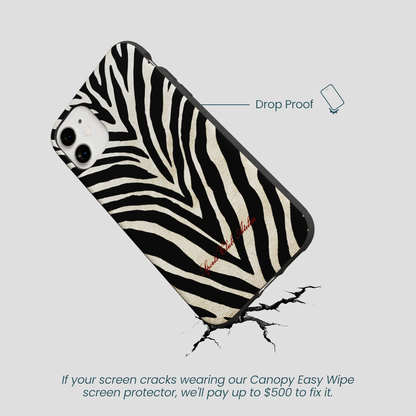 Black The Striped Officials iPhone 11 Case