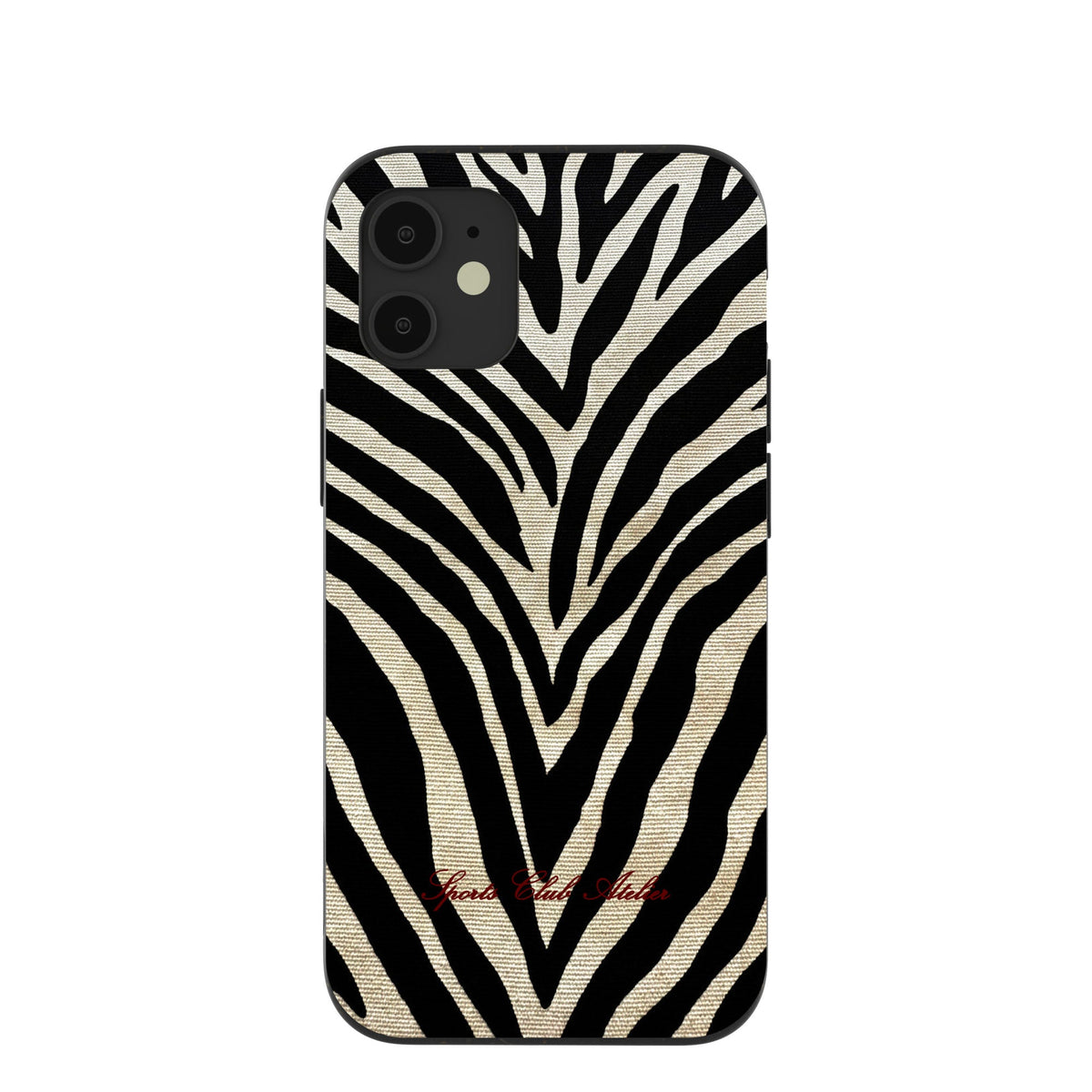Black The Striped Officials iPhone 12 Mini Case