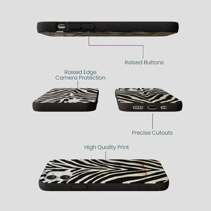 Black The Striped Officials iPhone 12 Mini Case