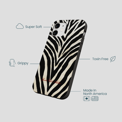 Black The Striped Officials iPhone 12 Mini Case