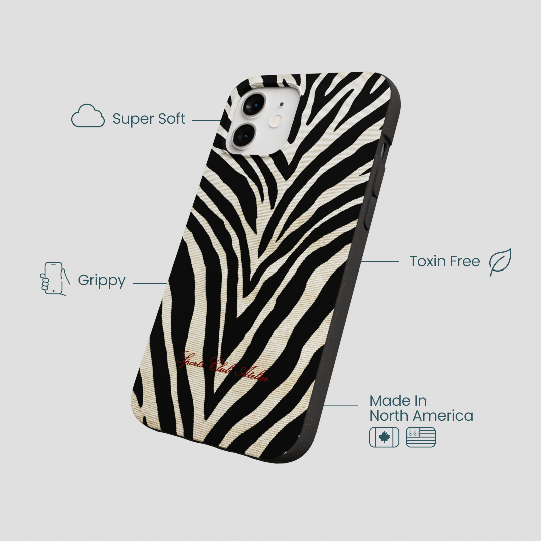 Black The Striped Officials iPhone 12/ iPhone 12 Pro Case