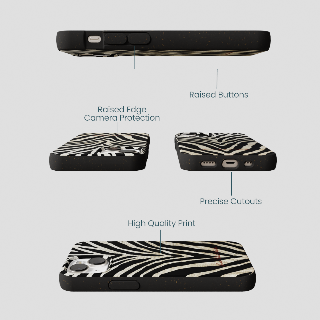 Black The Striped Officials iPhone 13 Mini Case