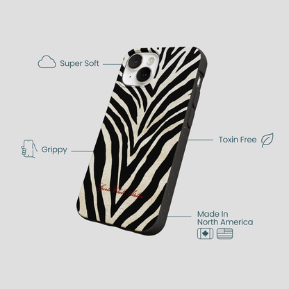 Black The Striped Officials iPhone 13 Mini Case
