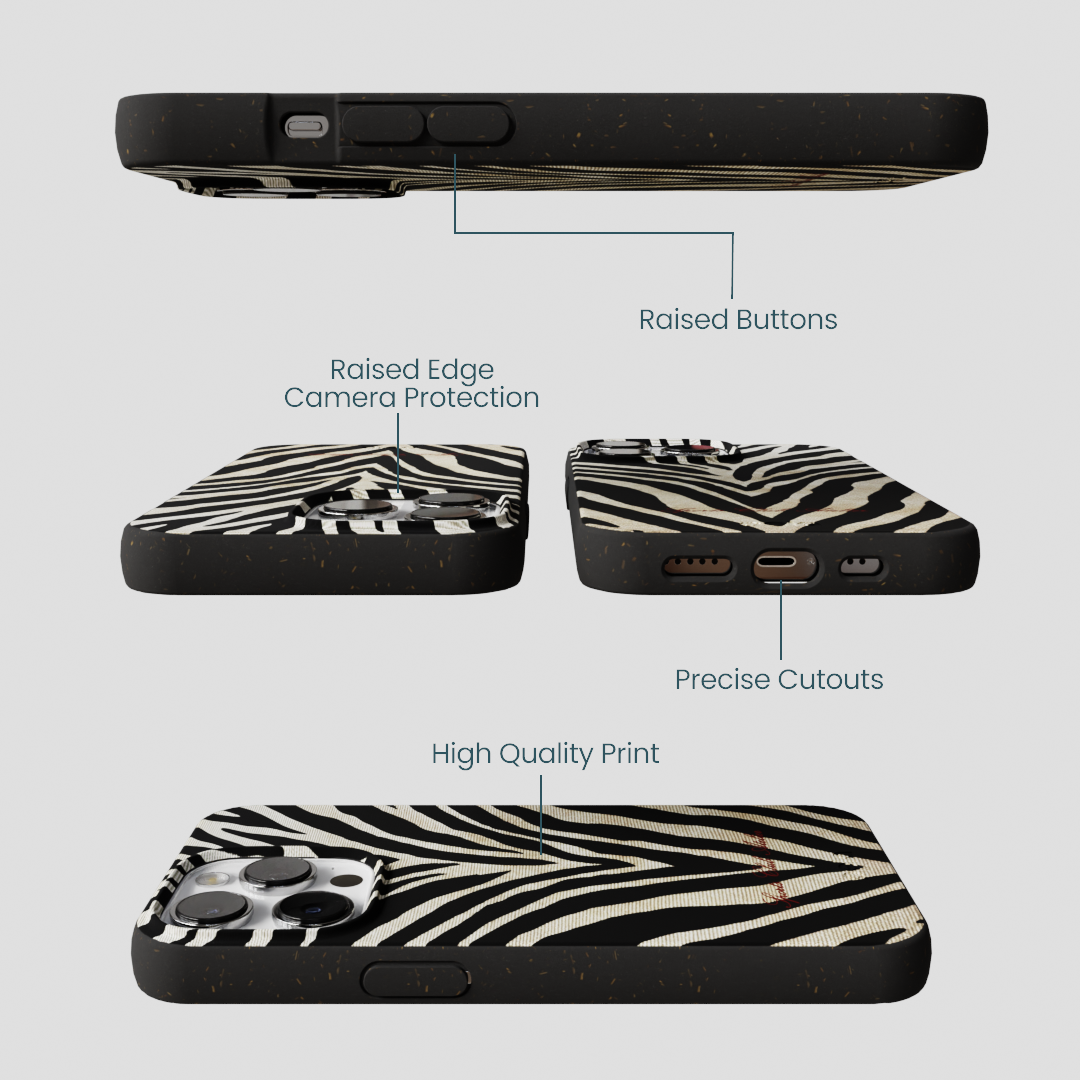 Black The Striped Officials iPhone 13 Pro Max Case