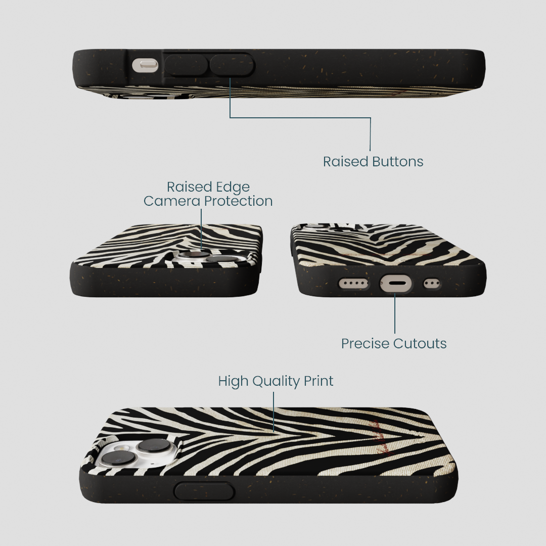 Black The Striped Officials iPhone 13 Case