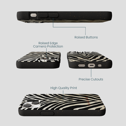 Black The Striped Officials iPhone 13 Case